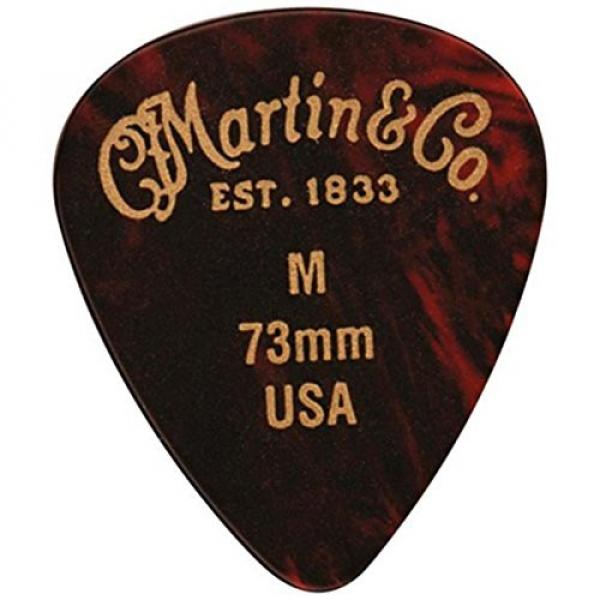 Martin #1 Guitar Pick Pack Medium 1 Dozen #1 image