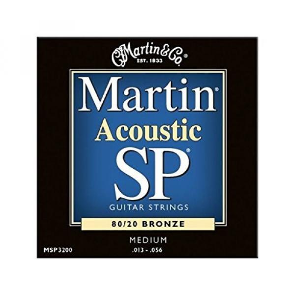 Martin MSP3200 SP 80/20 Bronze Acoustic Guitar Strings, Medium #2 image