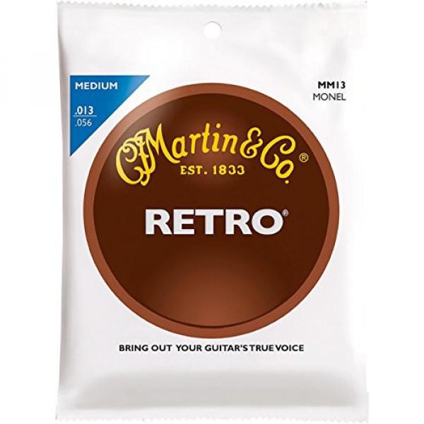 Martin Retro Acoustic Guitar Strings Medium Gauge #1 image