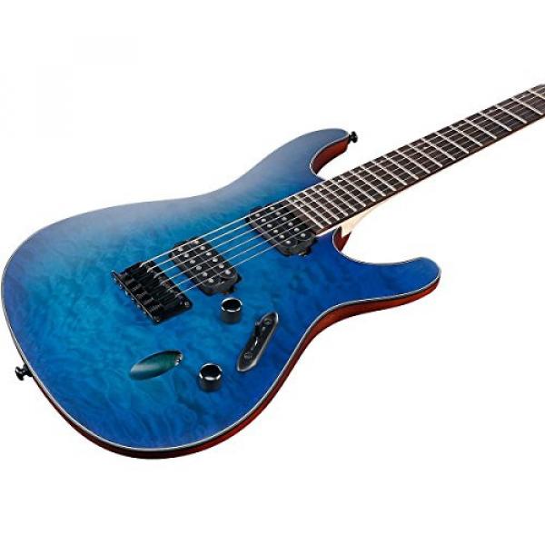 Ibanez S Series S621QM Electric Guitar Sapphire Blue #5 image