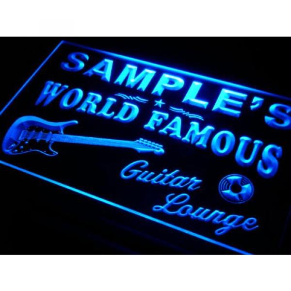 pf1016-b Martin's Guitar Lounge Beer Bar Pub Room Neon Light Sign #2 image