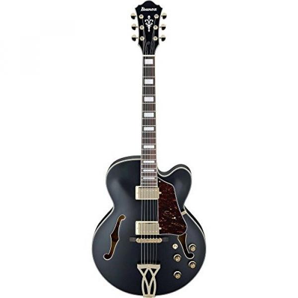 Artcore Series AF75G Hollowbody Electric Guitar Flat Black #3 image