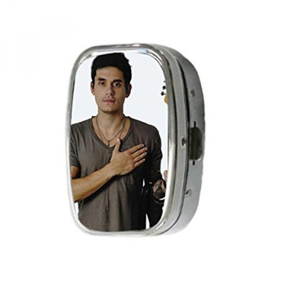 John Mayer Holding Martin Guitar Custom Useful Rectangle Pill Case Box Medicine Tablet Holder Organizer Case #1 image