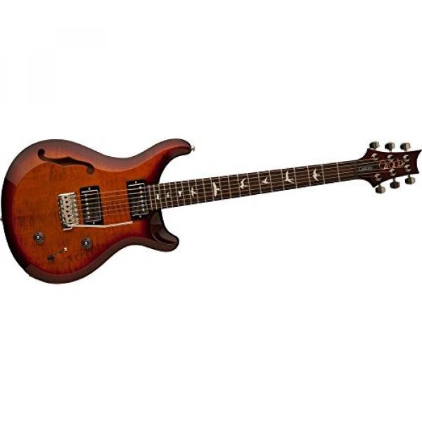 PRS S2 Custom 22 Semi-Hollow Electric Guitar Dark Cherry Sunburst #1 image