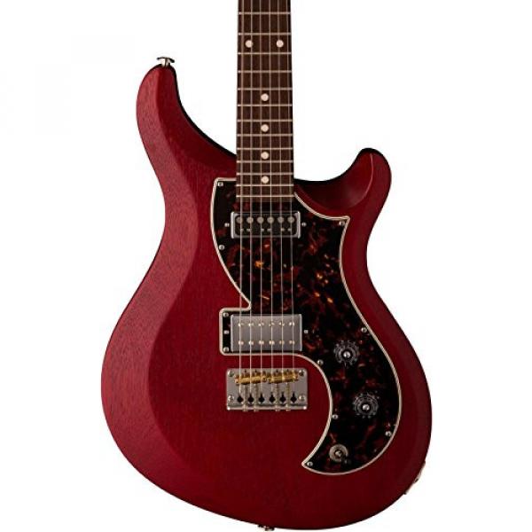 PRS S2 Vela Satin, Dot Inlays Vintage Cherry Satin 4-ply Tortoise Shell Pickguard #1 image